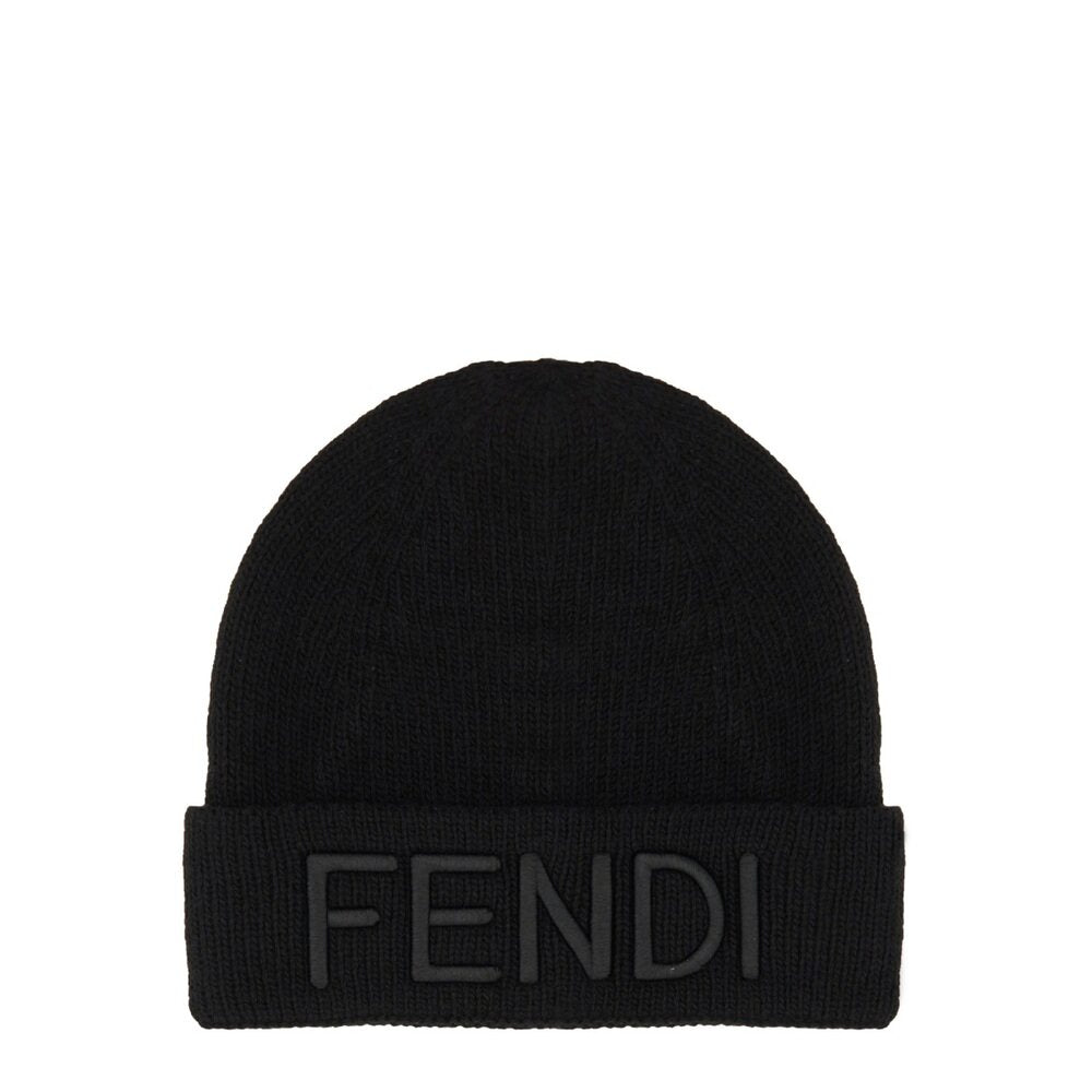 Fendi Logo Socks - White