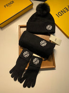 Fendi Logo Socks - Red