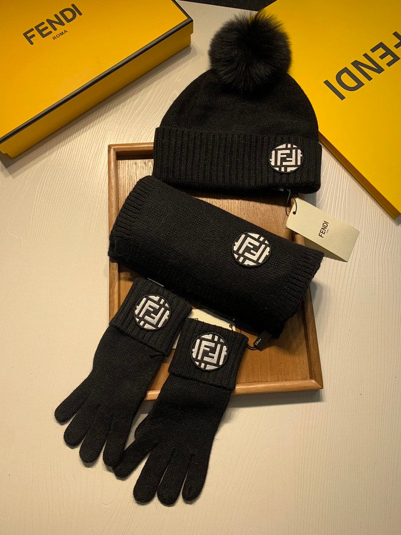 Fendi Logo Socks - Red