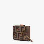 Fendi Zip Around Wallet - Black