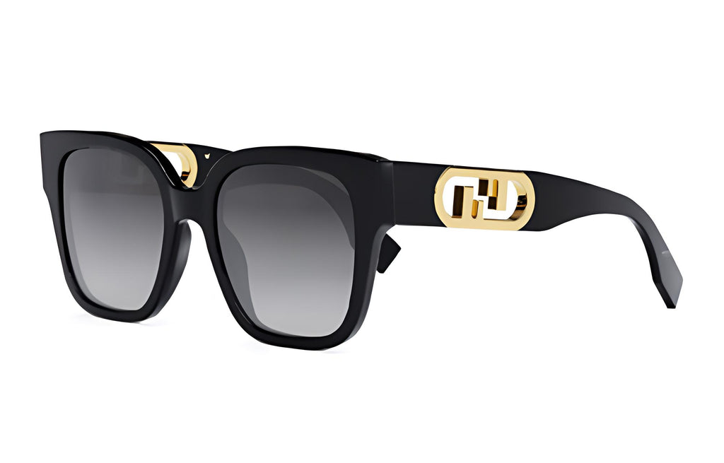 Fendi Mask Sunglasses - Black