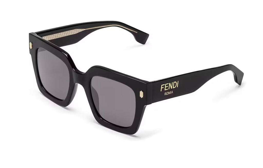 Fendi Round Sunglasses - Black