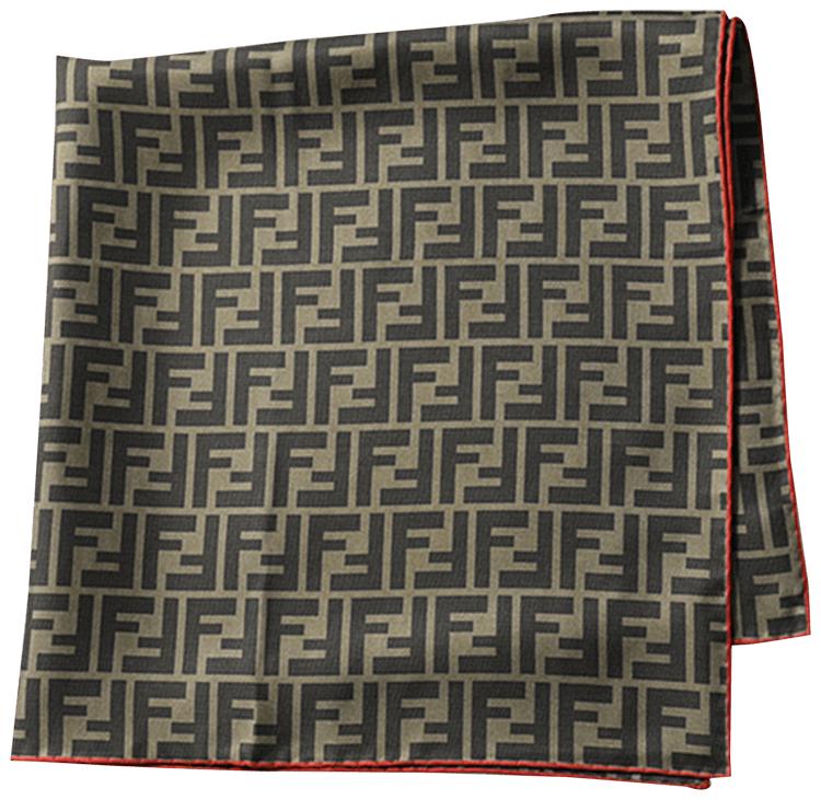 Fendi Silk Tie - Black
