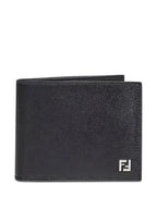 Fendi Zip Around Wallet - Black