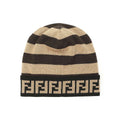 Fendi Wool Beanie - Black